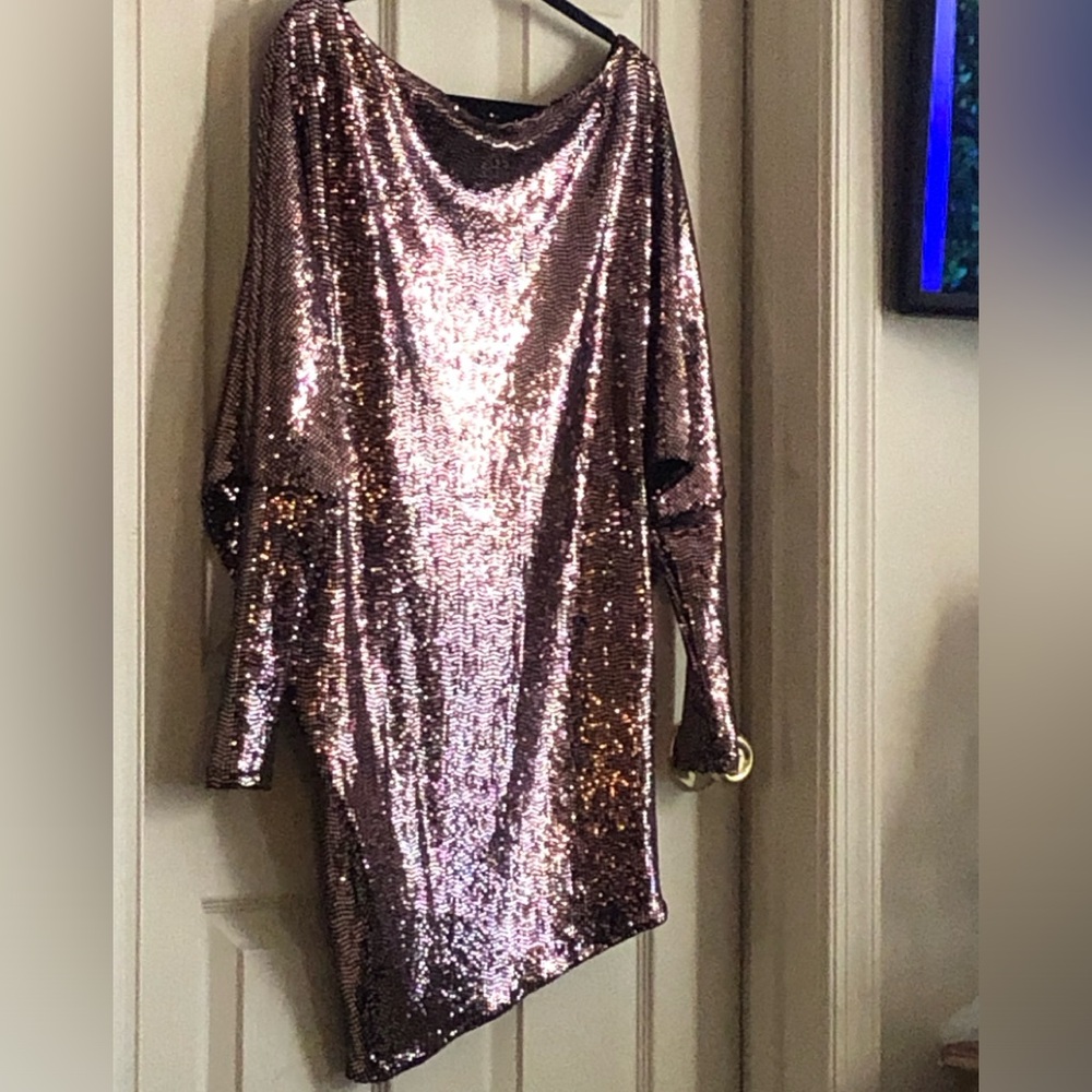 Sequined Holiday stretch dress♥️